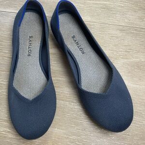 Rothy's Navy Blue Flats